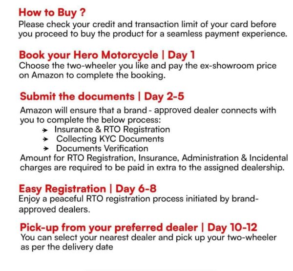 Hero Hf Deluxe Booking for Ex-Showroom Price - Image 4